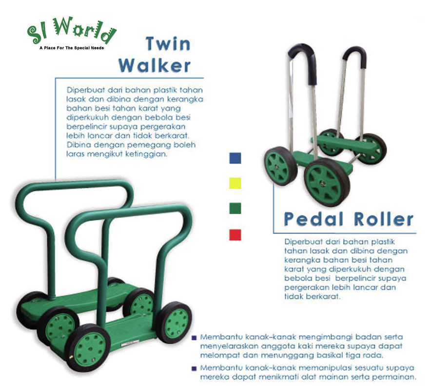 Twin Walker & Pedal Roller